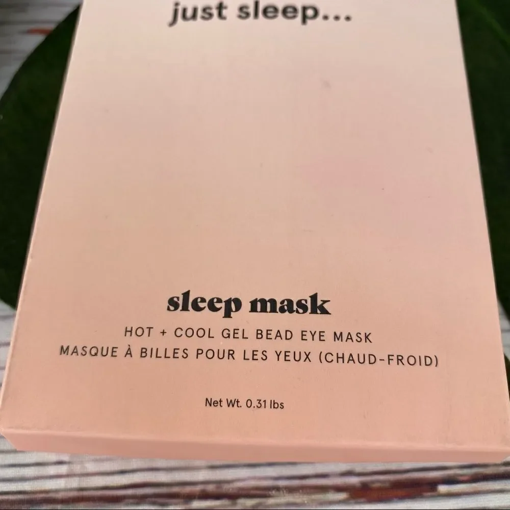 Grace‎ & StellaHot & Cool Gel Bead Eye Mask Pink NIB